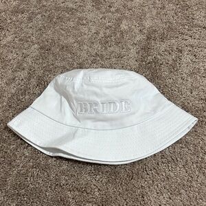 All White Bride Bucket Hat